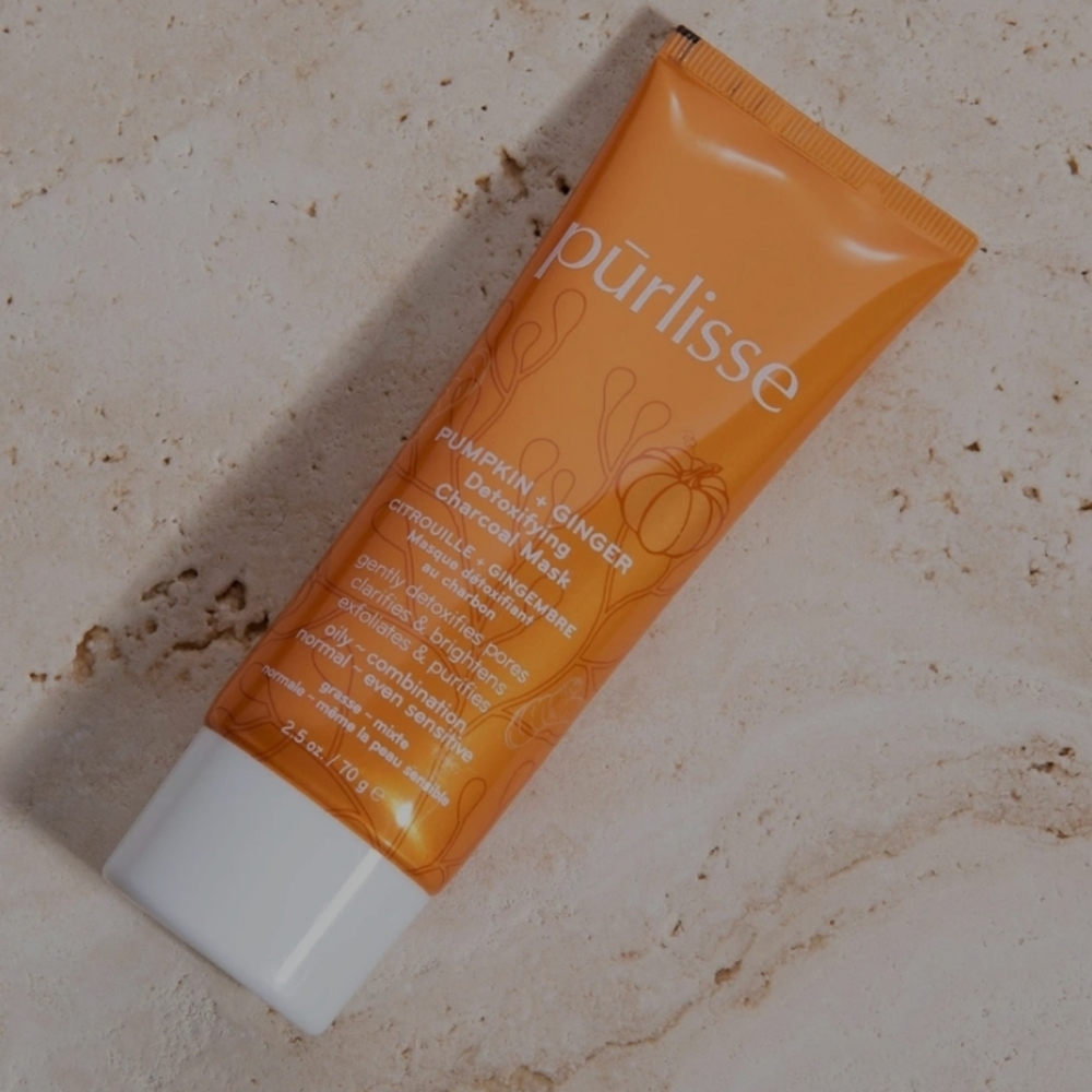 Purlisse Pumpkin + Ginger Detoxifying Charcoal Mask